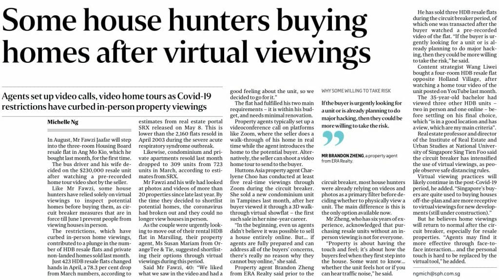 Virtual Viewings During Covid 19